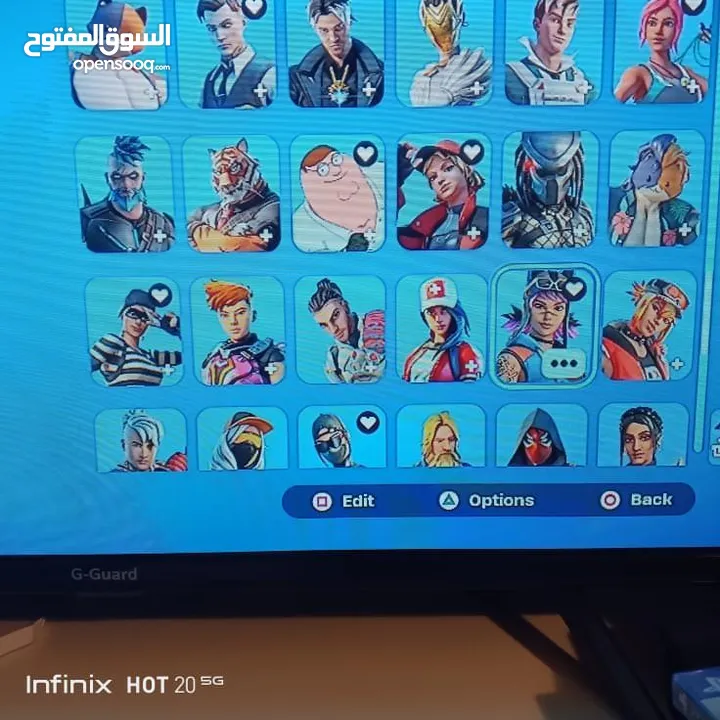 حساب فورت نايت للبيع