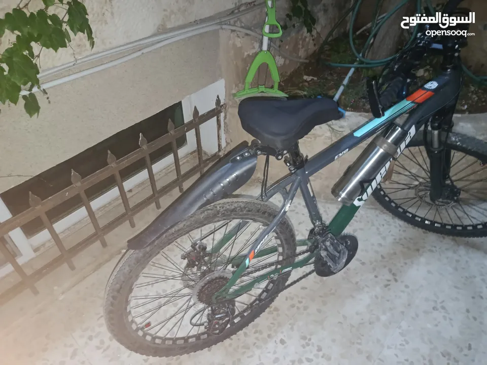 بسكليت جنط 24 مستعمل شهر بحالة الوكالة