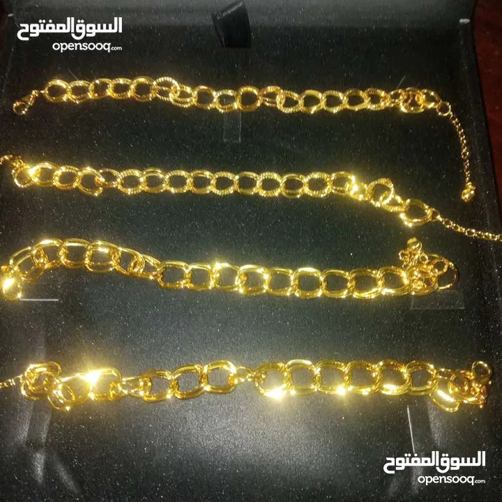 شروة خواتم واساور ذهب ايطالي