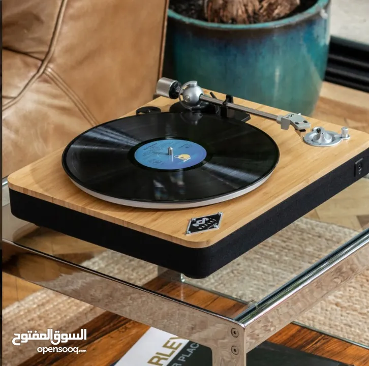 STIR IT UP Premium Wireless Turntable مشغل إسطوانات من شركة هاوس وف مارلي