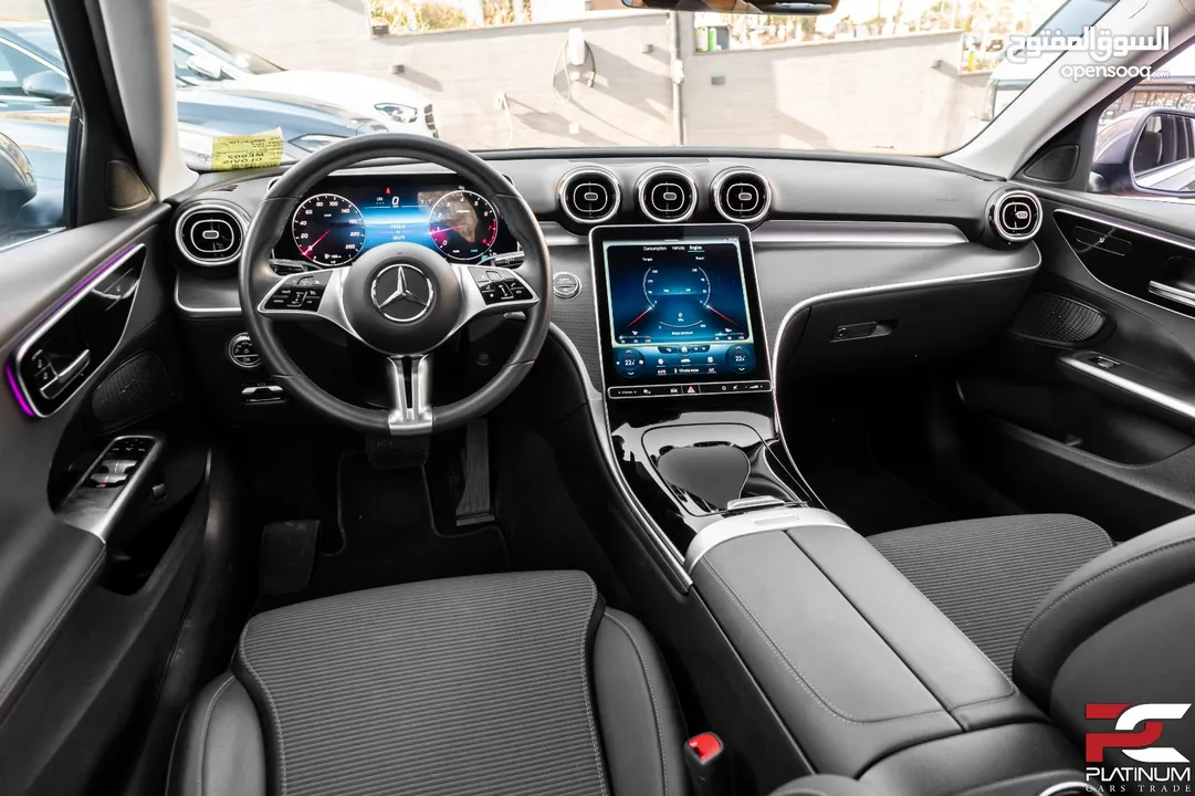 2022 Mercedes C200 فتحه وارد المانيا