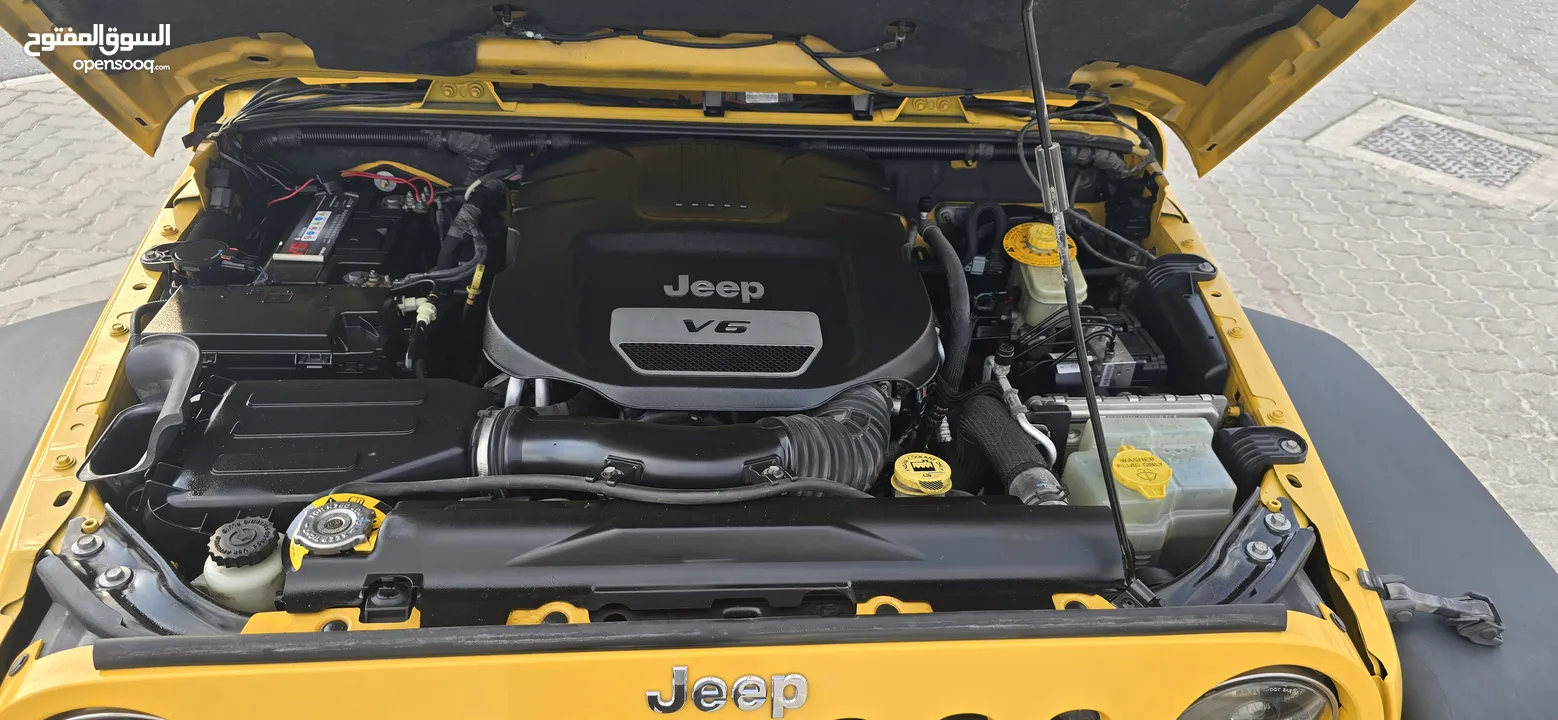 Jeep Wrangler Sport , Model 2015 , 6 Cylinder, GCC , In Agency Conditions,