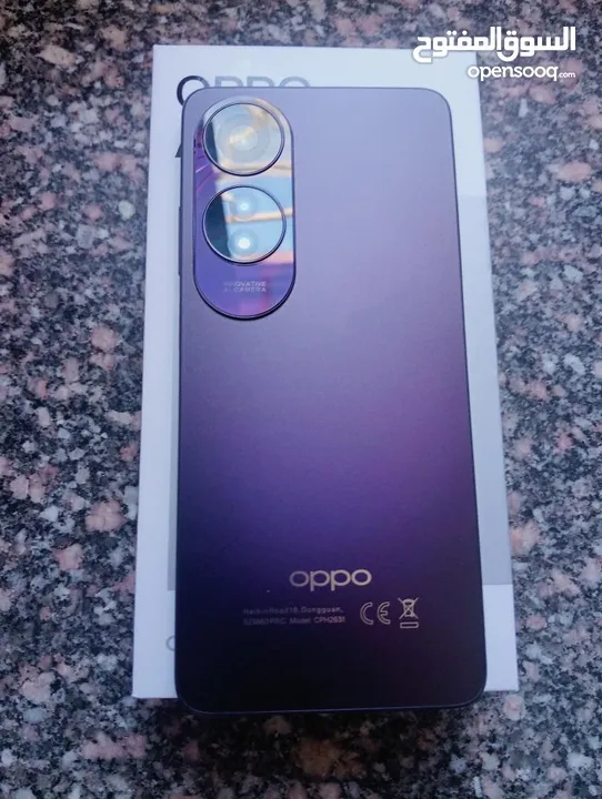 تلفون oppo A60استعمال أسبوع فقط مع كامل اغراض