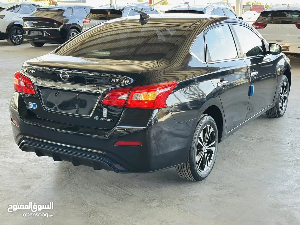 نيسان سيلفي كهرباء 2019 ممشى قليل جداً اصلي 30 الف كيلو ل60 الف فحص كامل اتوسكور A فحص البطاريه 100