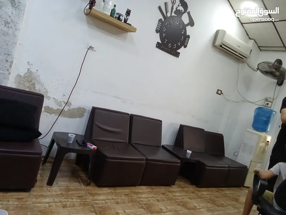 كنب جلد مكتبي : Office Furniture Used : Irbid Taybeh District (213529758)