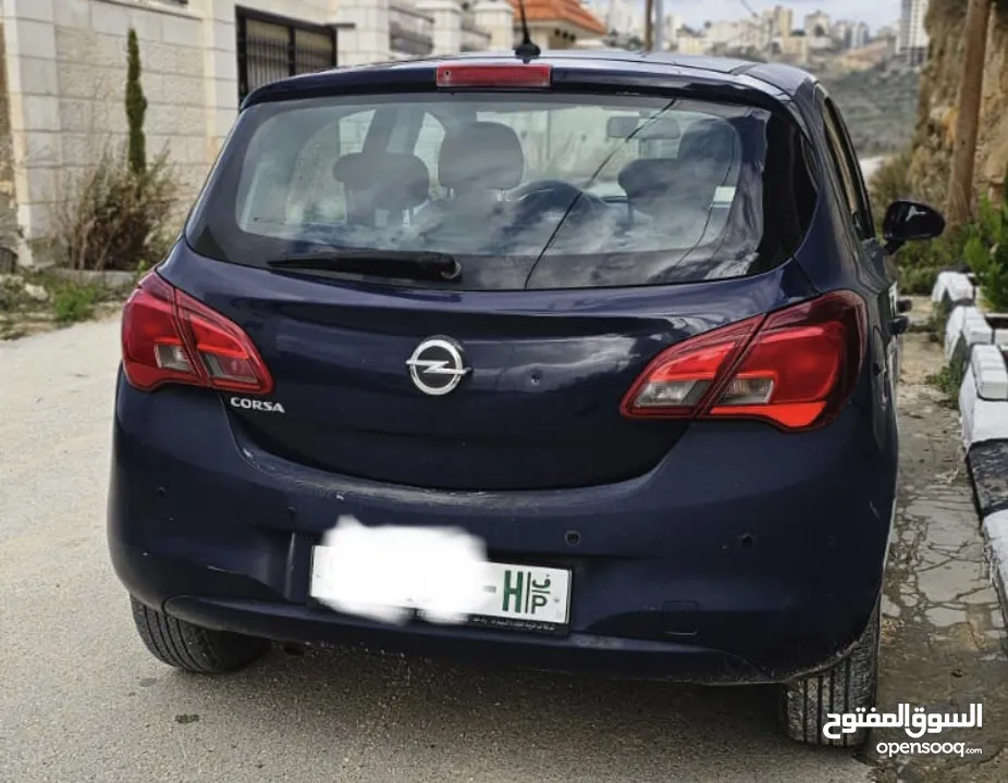 للبيع اوبل كورسا 2016 بحالة ممتازة والسعر غير قابل للتفاوض - موجودة في نابلس