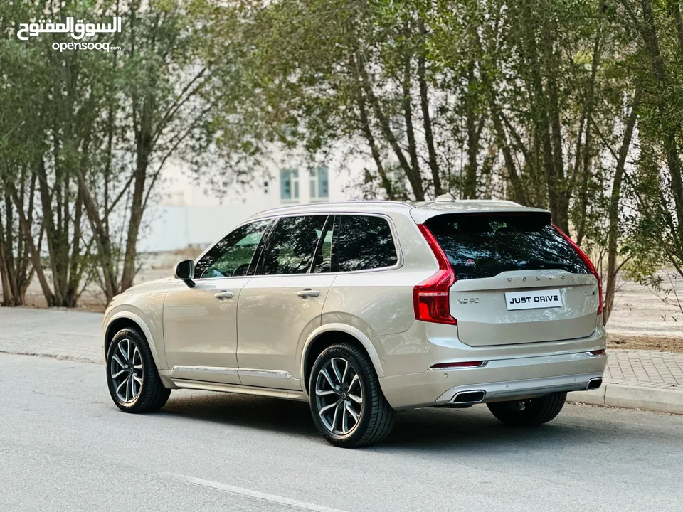 XC 90 INSCRPTION FULLY AGENT-MAINTAINED , SINGLE OWNER  CAR WITH GOLD COVER INSURANCE