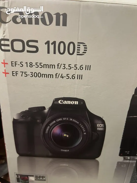 كاميرا تصوير كانون eos 1100D بجميع اغراضها