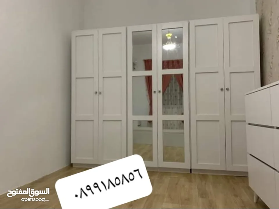خزائن ملابس طابق جودة عالية تفصيل حسب الطلب جميع الوان طابق مقاس 250 عرض