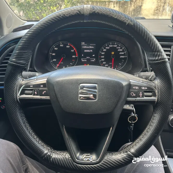 سيات ليون 2015 اوروبية الجيل الثالث 5F / مميزة جدا سبورت واقتصادية / جنين