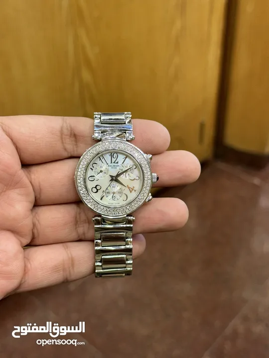 PIERRE BALMAIN diamond watch Swiss made stainless steel in a excellent condition