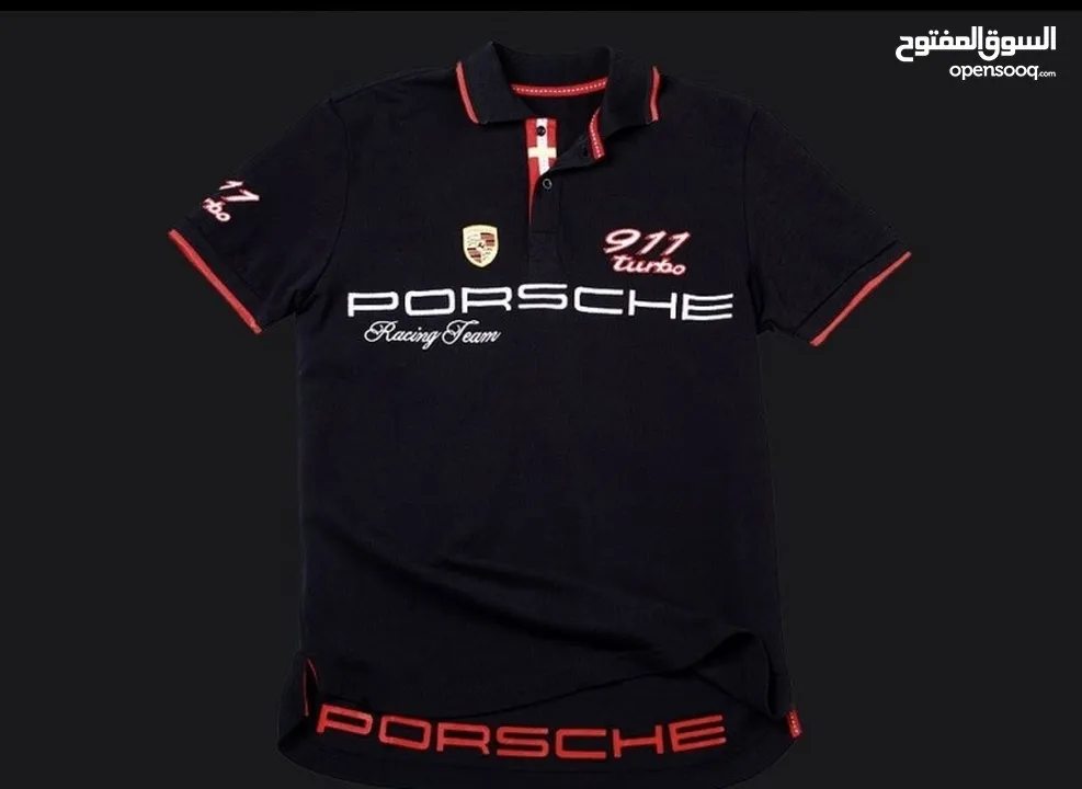 Porsche Polo shirt 911 Turbo black Porsche Design WAP670H