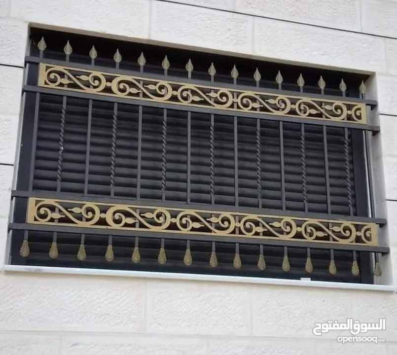 حداد متنقل  تفصيل جميع الأبواب والحمايات ولمعرشات ولصيانه العامه