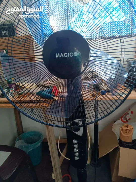 مروحة  ماجيك  MAGIC  نظيف واصلية مستعملة  للبيع