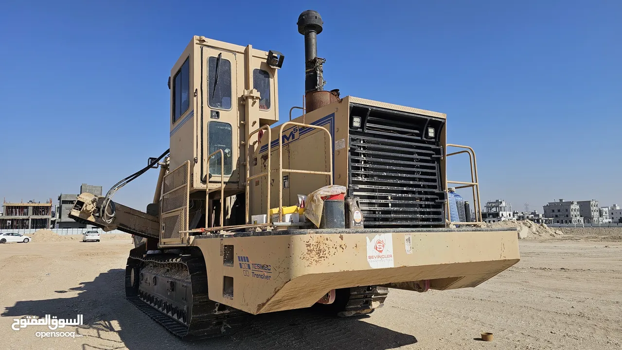 TESMEC Trencher M5: Construction site: Heavy Equipment