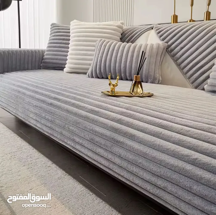 طقم الفرو المضلّع الفاخر... الطقم اللي قلب السوق من أول ما نزل