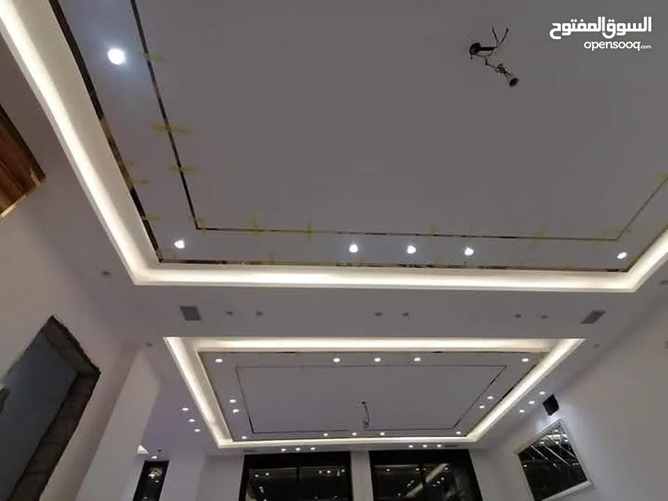ديكورات جبسومبورد ، وفورسيلنغ ، والواح PVC المقاومة للرطوبة ، ارضيات باركيه خشب ، واجهات ديكورية ،..