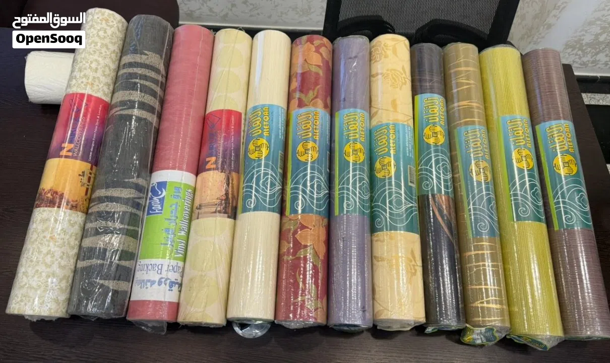 ورق جدران للبيع باسعار تصفية لجميع الموديلات والكميات