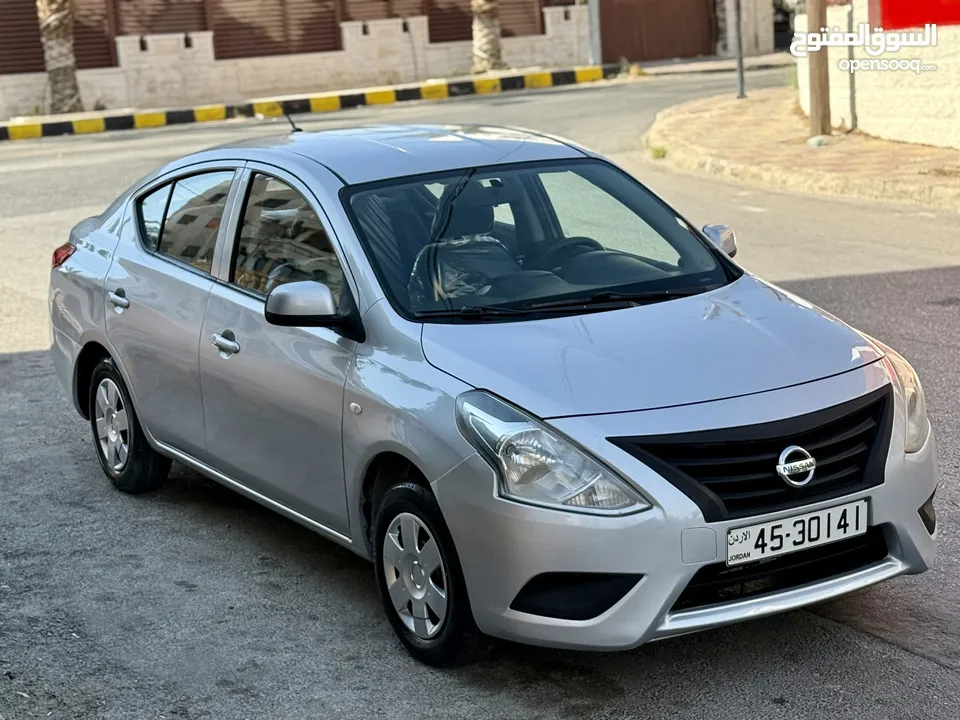 نيسان صني 7جيد 2019 ماشيه 70 الف فل بسعر مغري كاش واقساط بدفعه 2000 دينار