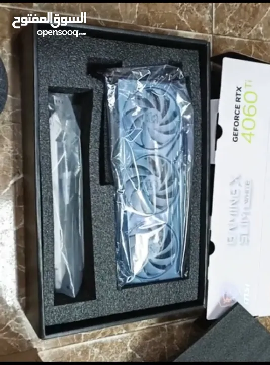 excellent condition 4060ti 8gb vram (100 AED less than original ) opened but used for 1 day for test