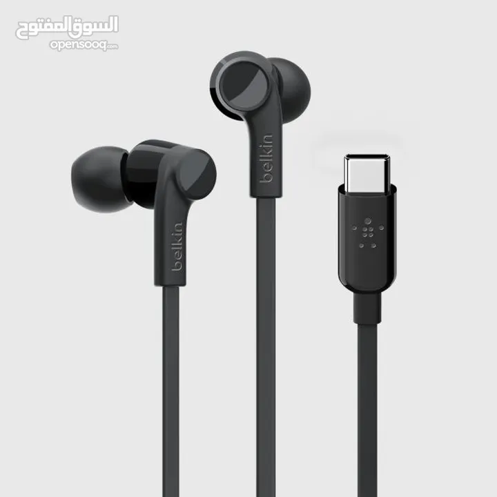 Belkin earbuds with usb-c connector