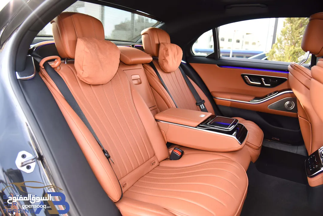 مرسيدس اس كلاس مايلد هايبرد وارد الوكالة 2022 Mercedes S450 4MATIC AMG Line Mild Hybrid