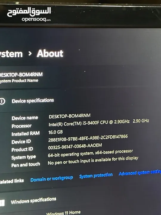 كومبيوتر قيمنق استخدام بسيط وشاشه اسوس متحركه مميزه معالج i5 رام 16 جيجا كرت شاشه 6 جيجا