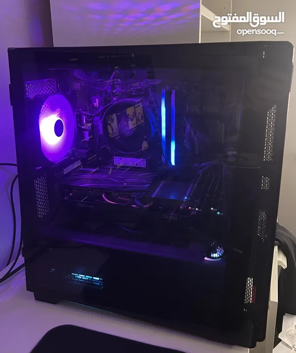 Gaming PC ryzen 5 5600 AMD Radeon rx 6600 2tb storage 16gb ddr4 ram
