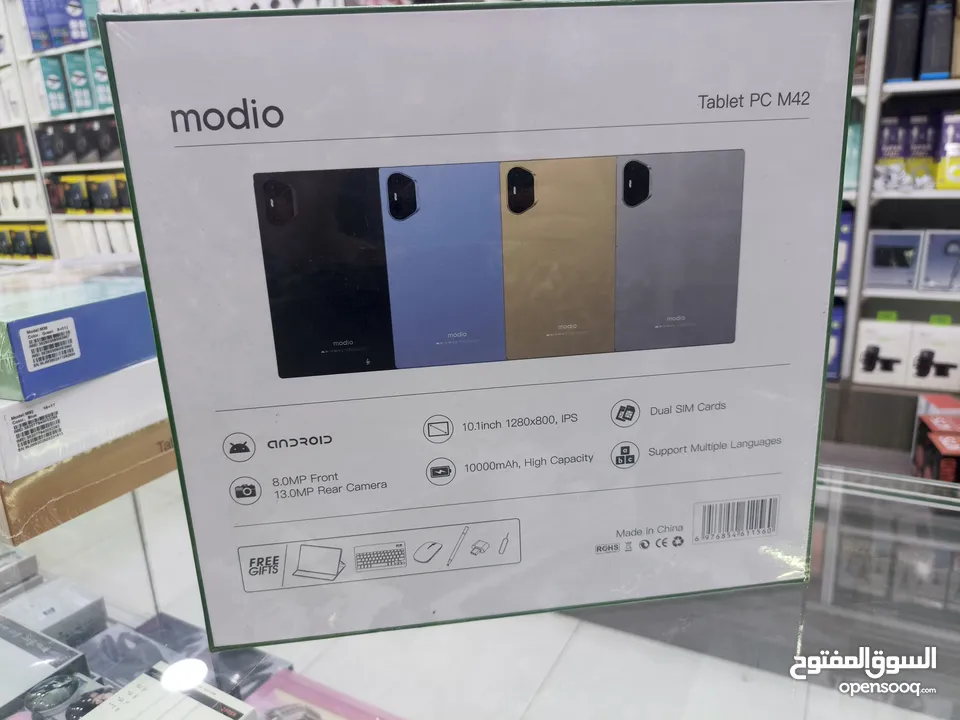 وصل اخيراا MODIO M42 جيجا 512 رام 8 بطارية 10000 بشغل خطين وا ممري متوفر توصيل