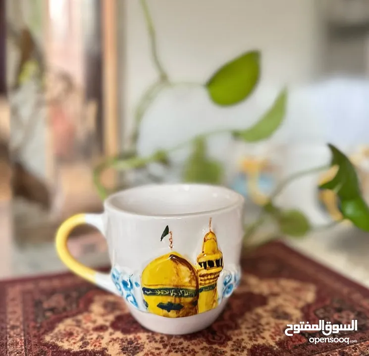 أكواب وفناجين سيراميكية إيرانية – صناعة يدوية بجودة عالية وتصاميم فريدة mug ang cup from iran