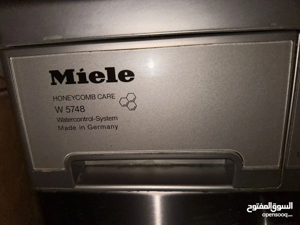Miele washer and dryer