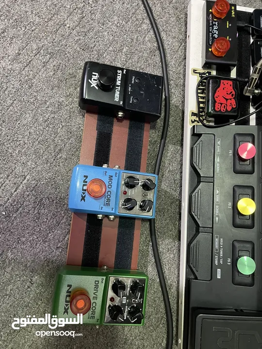 NUX guitar effects pedals