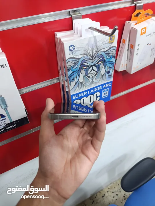 iPhone 15 pro max مستخدم نضيف