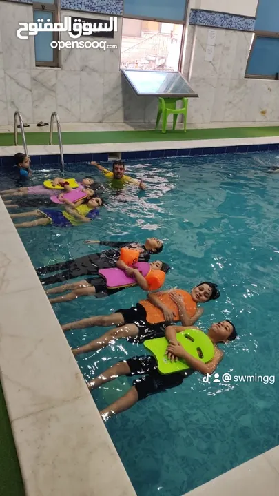 دورات تدريبية في سباحة