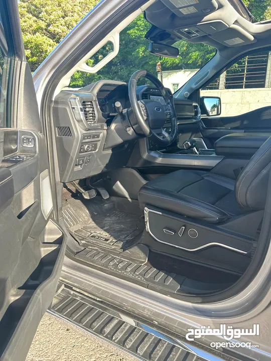 FORD F-150 2021 Lariat  Hybrid POWER-BOOST  فورد f150 بحال الوكاله- بدون الرقم