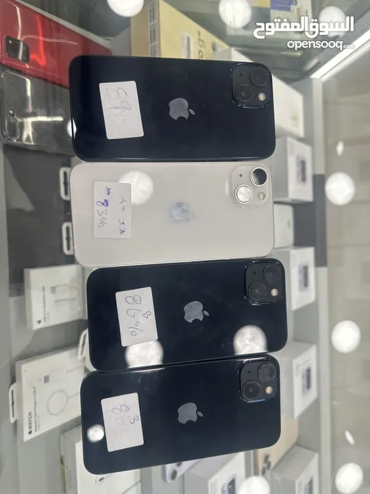 IPHONE 13 128 GB used  ايفون 13 128 جيجا مستعمل نظيف بحاله الوكاله  عليه كفاله ايام 10 ترجيع
