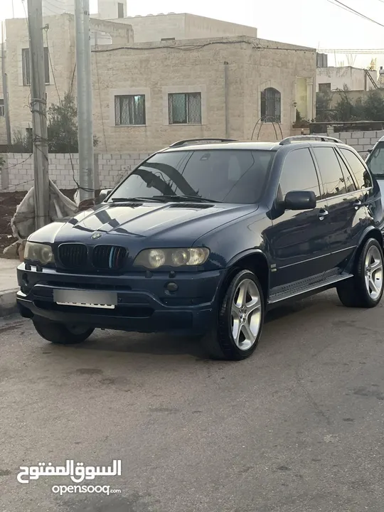 BMW X5 موديل 2001 فحص كامل ترخيص وتنازل واطي للبيع او البدل ع مرسيدس E200 موديل 2004