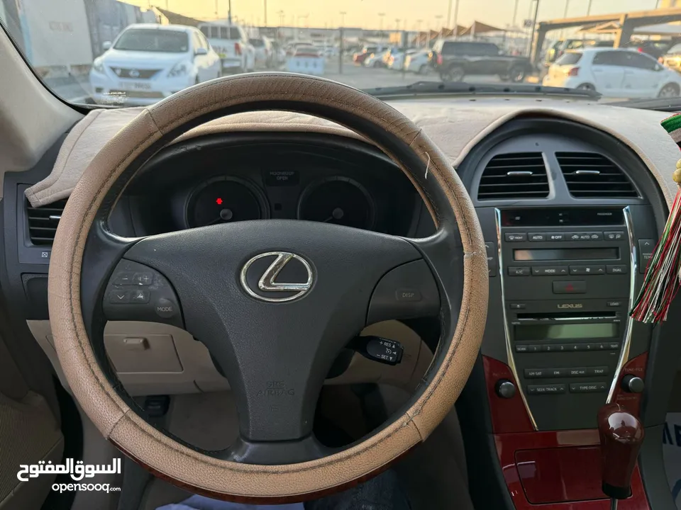 لكزس ES350 موديل 2009 وارد أمريكي بحاله ممتازه جدا استخدام بسيط