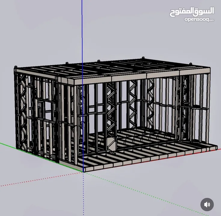 البناء بطرق سريعة و حديثة، هياكل الحديد البارد