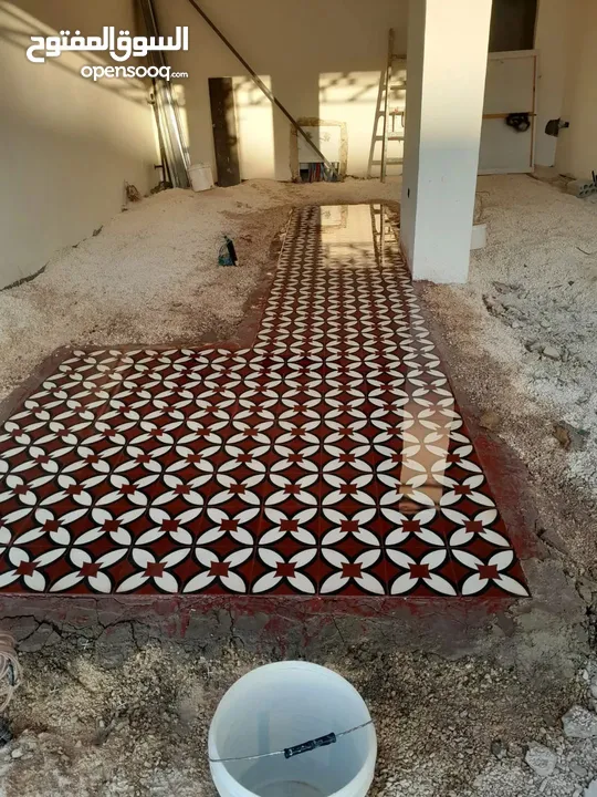 جلي جميع انواع البلاط والرخام والجرانيت والسيراميك والمزايكو والبازلت