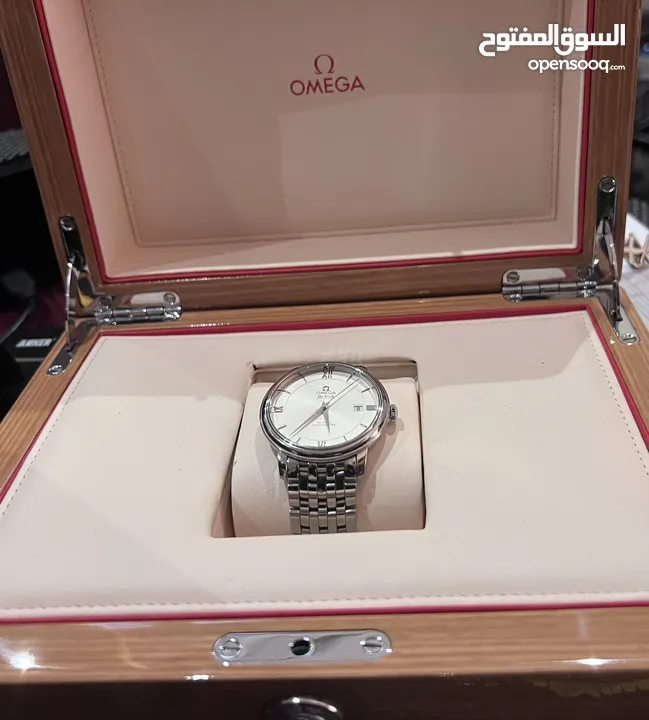 Up! Rare!! Omega DeVille Prestige Co-Axial Chronometer Bought in USA With Box & Certified Card