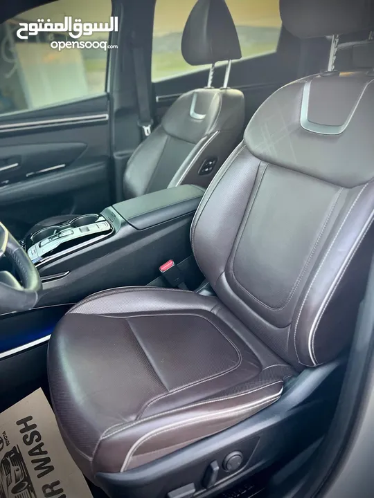 هونداي توسان /2022 فل الفل بدون فتحة سقف  2x4 ///240Hp بنزين + كهرباء  ( Haybrid) 1600cc