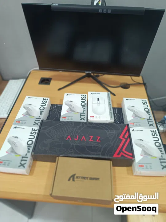 عرض خاص لو بتاخذ الاثنين mouse attack shark x11+ AK680MAX magnetic keyboard
