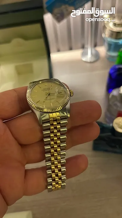 ساعه روليكس date just اصلي