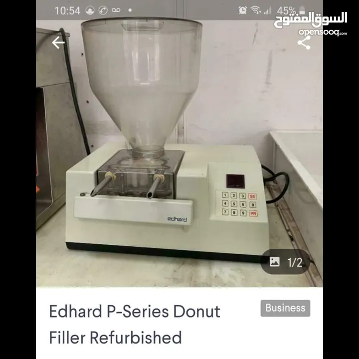 معدات وخط إنتاج مشغل دوناتس للبيع في عمان قابل للتفاوض للمهتمين فقط