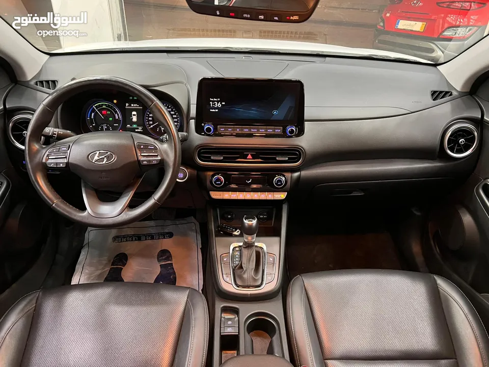 هونداي كونا هايبرد الذكيه (كهرباء + بنزين)