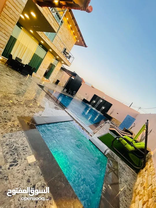 شاليه بيرلا Pearla Chalet شاليه في البحر الميت منطقة الراما للبيع   معايير خمس نجوم