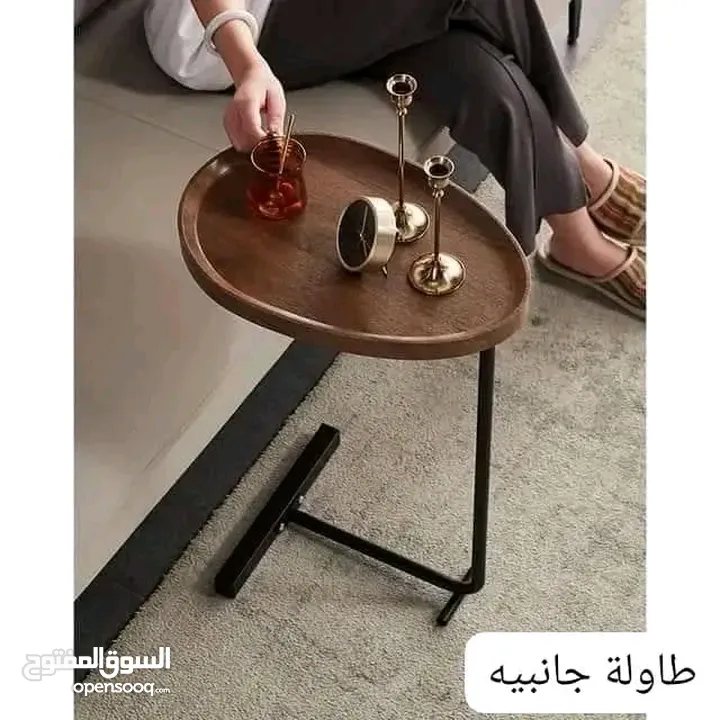 طاولة سيرفيس خشب