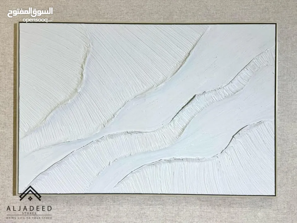 لوحات ديكورية عصرية فاخرة مضيء وغير مضيء