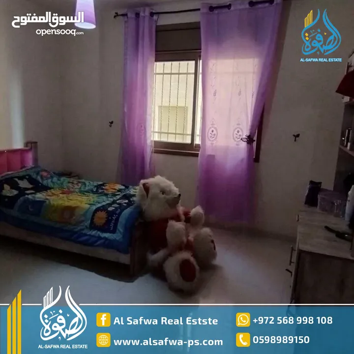 شقه مميزه للبيع باطلاله جميله رام الله قرب الكليه الاهليه